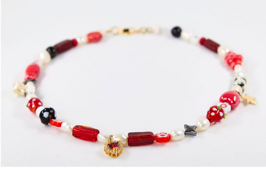 Glass of Heart Necklace - Fast Talker