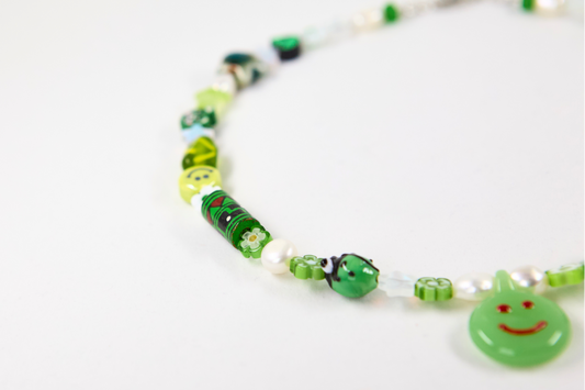 Greened Out Necklace - Fast Talker