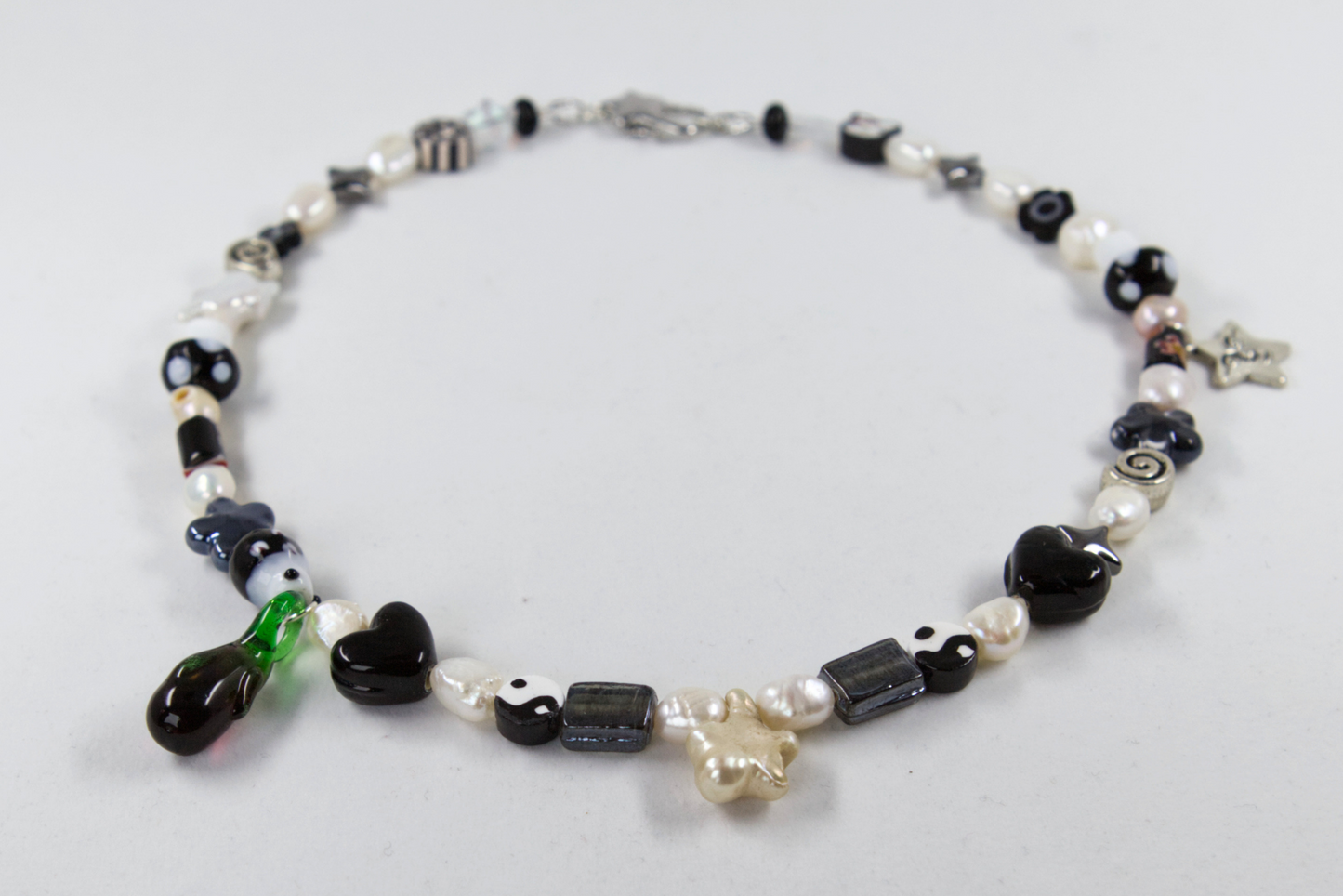 "Eggplant or Aubergine" Necklace