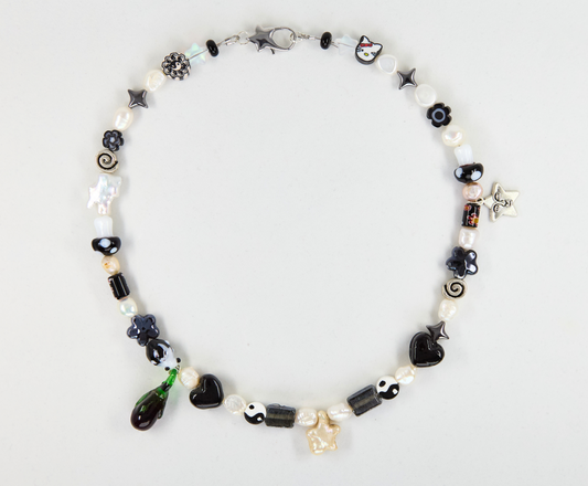 "Eggplant or Aubergine" Necklace