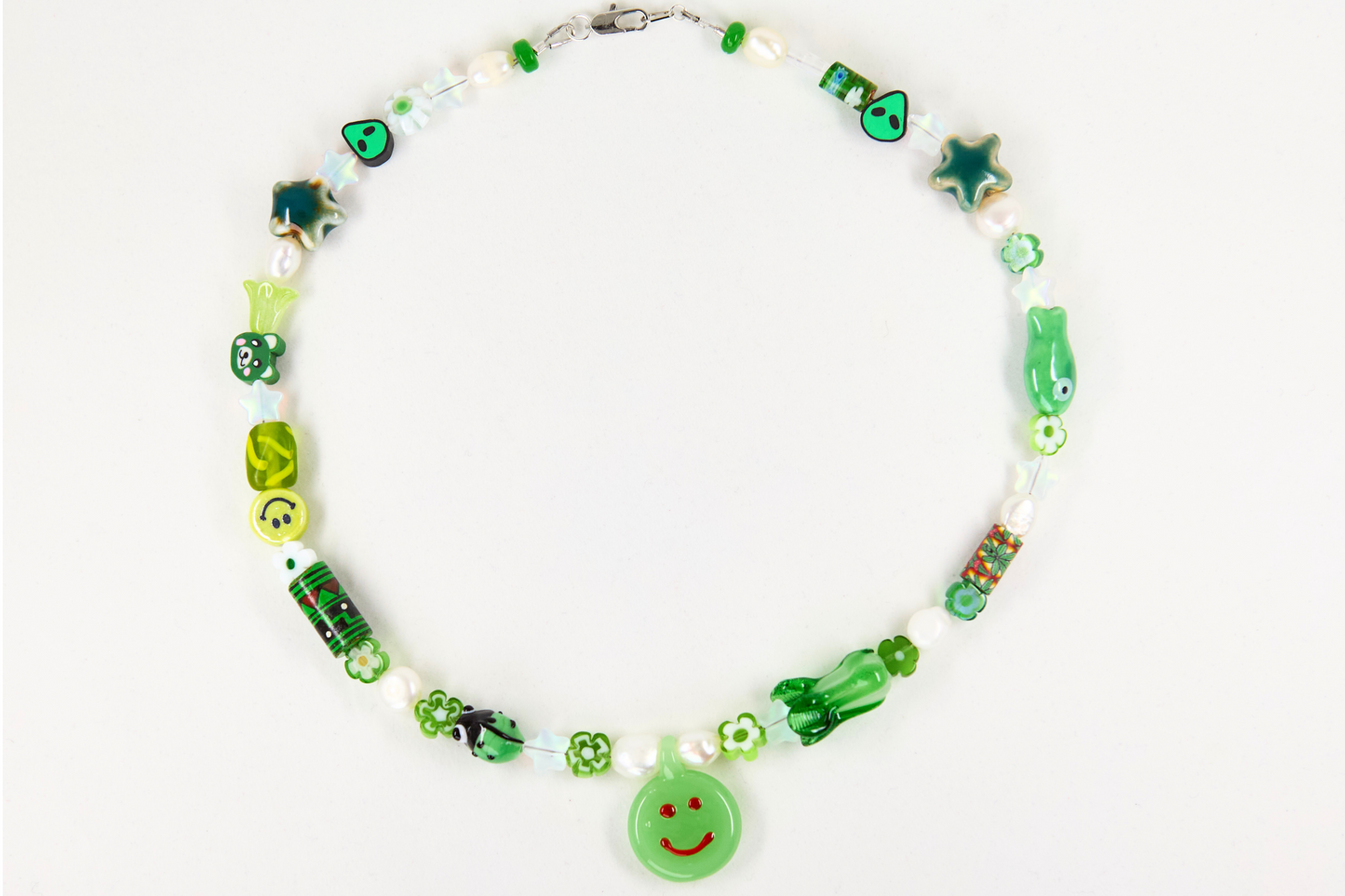 Greened Out Necklace - Fast Talker