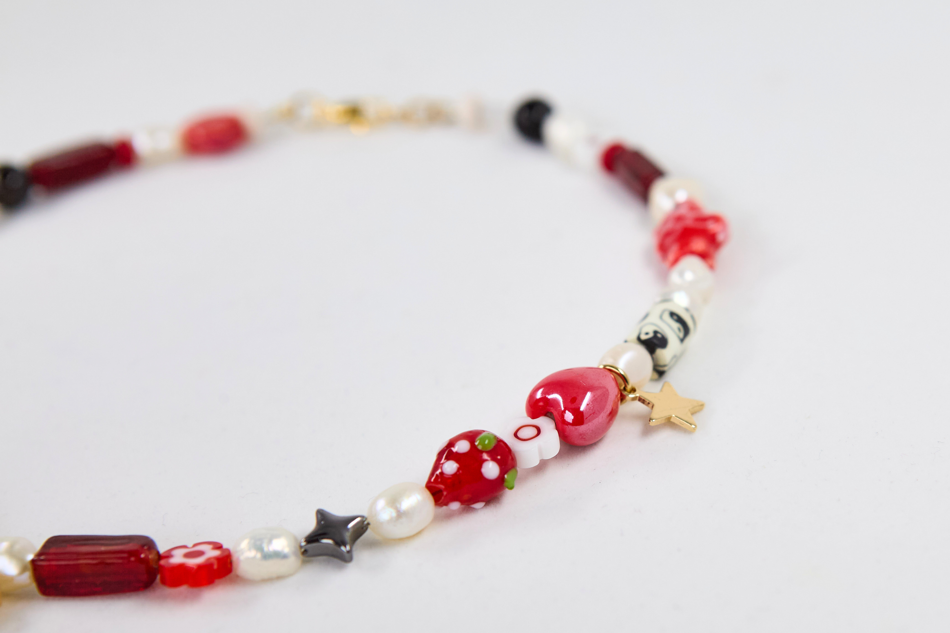 Glass of Heart Necklace - Fast Talker