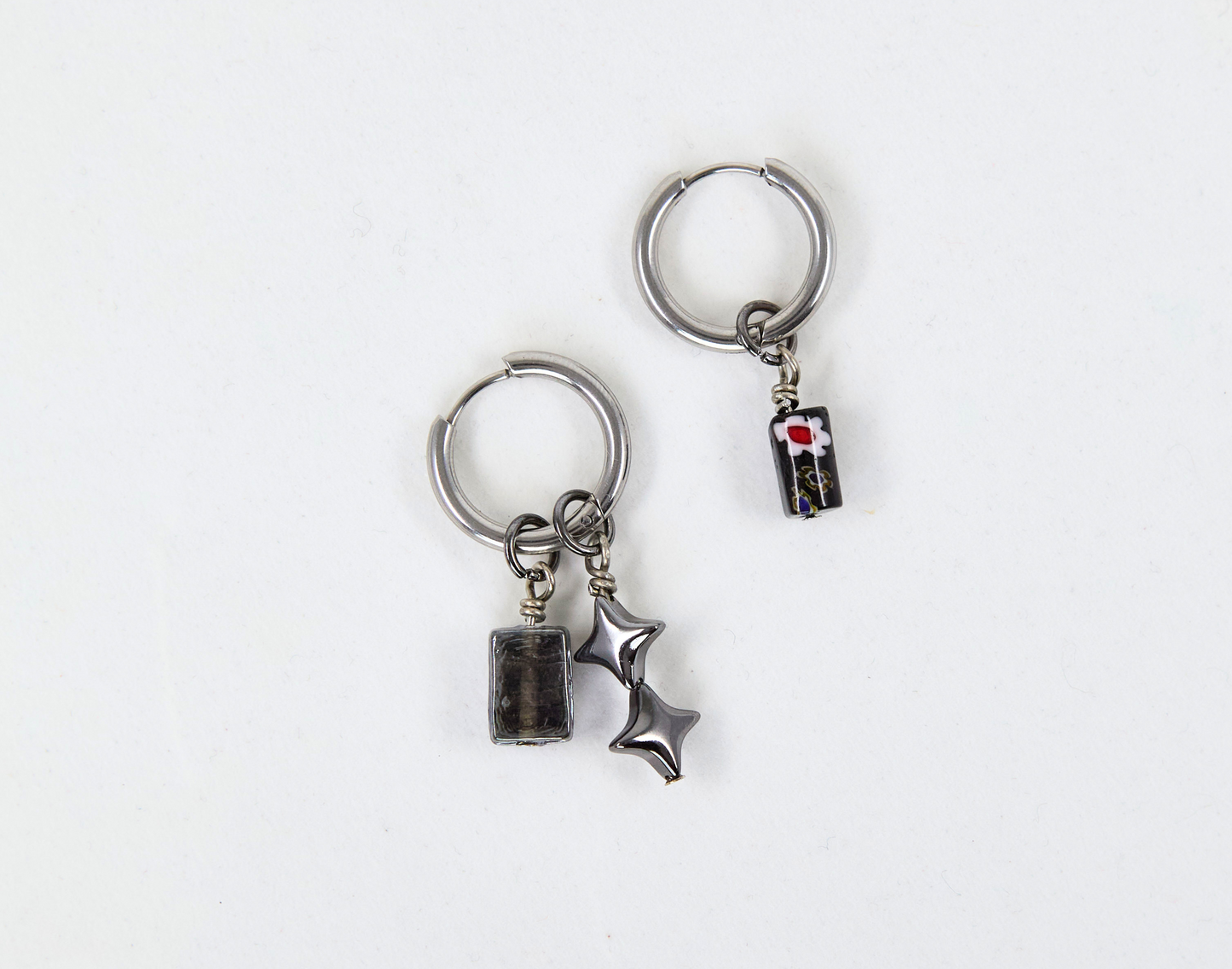 "Gun Metal Gang" Earrings