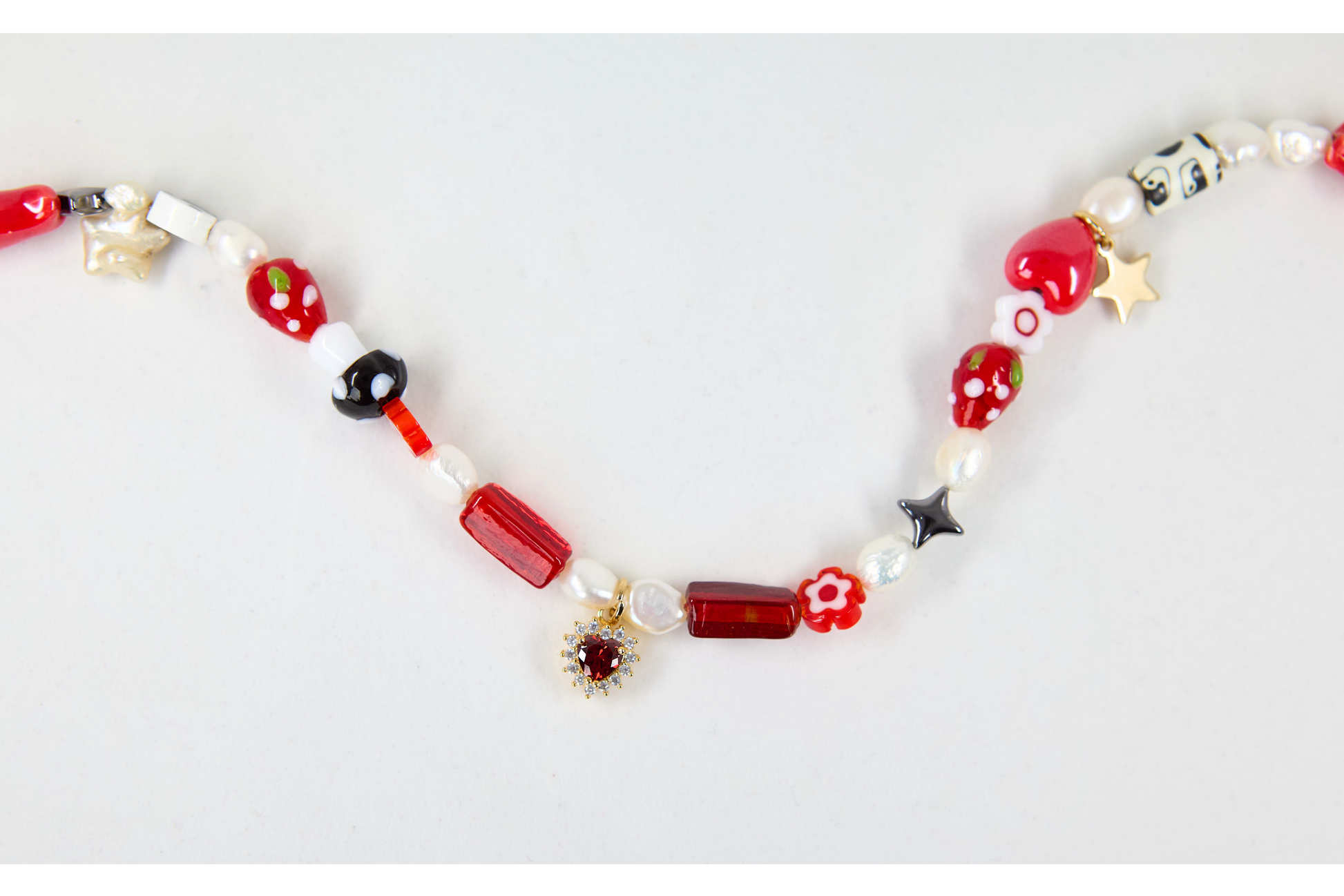 Glass of Heart Necklace - Fast Talker