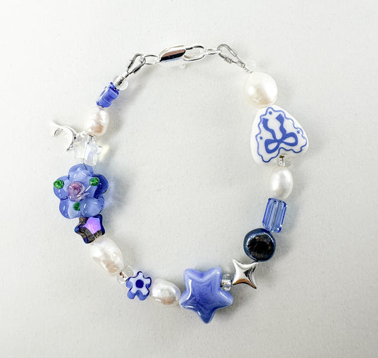 Fast Talker - "Baby Blue Bracelet"